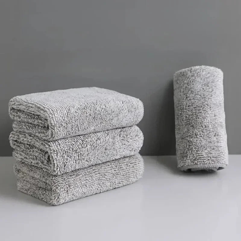 Bamboo Fiber Japanese Style Absorbent Towels 5 Pack