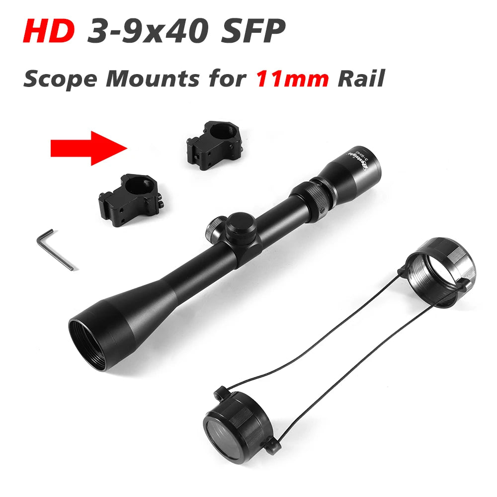 Nabila Rifle Scope Mil Dot Reticle For Deer Hunting