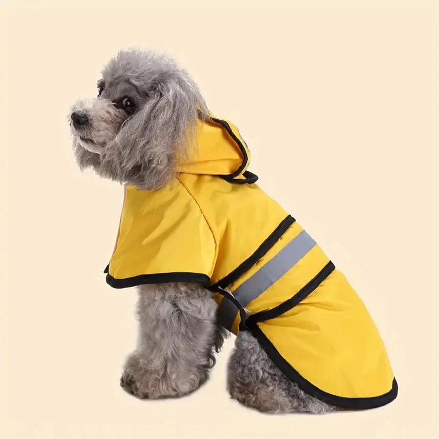 Adjustable Waterproof Windproof Dog Raincoat For Outdoor Pets