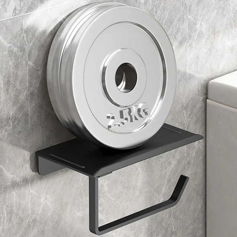 Self Adhesive Toilet Paper Roll Holder For Bathroom Plastic