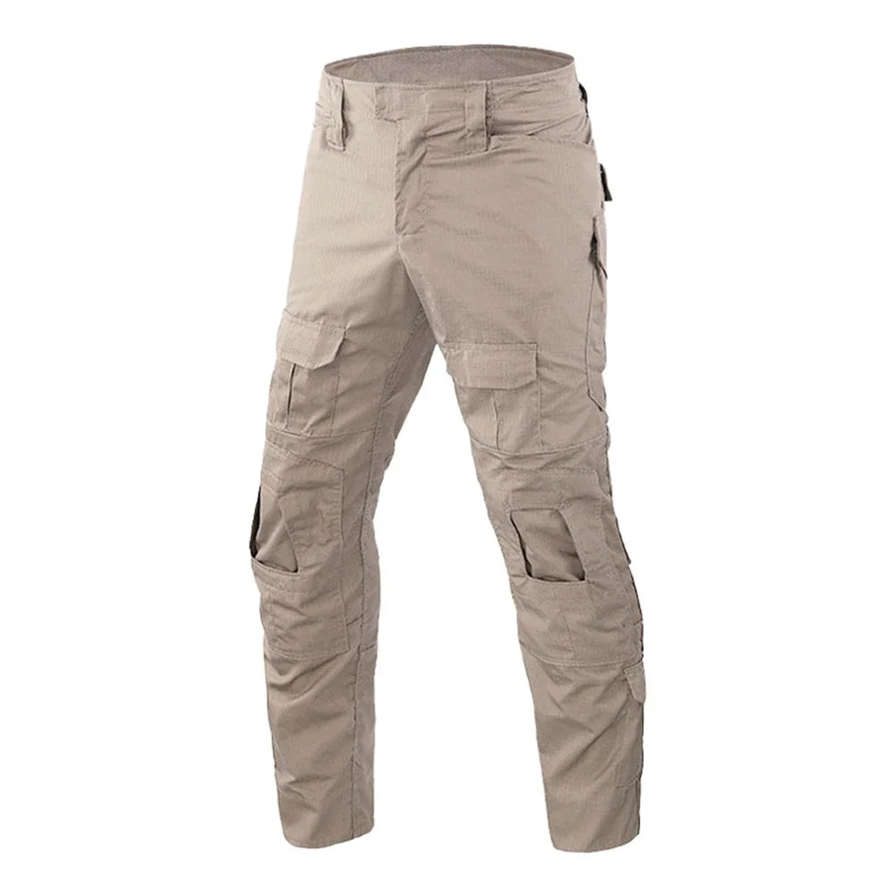 Men Combat Pants Tactical Camouflage Multicam For Outdoor Trekking And Hunting