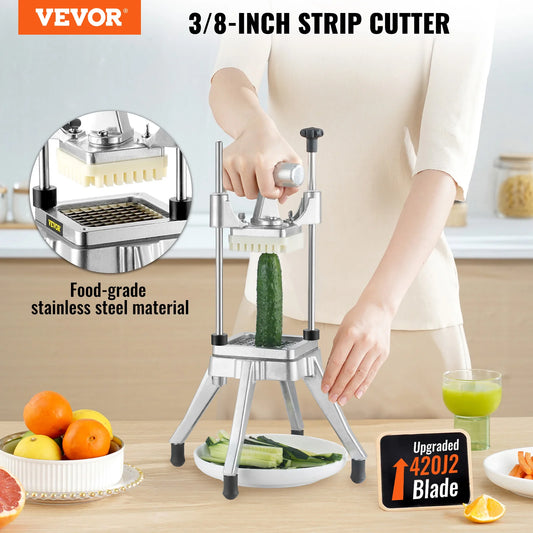 VEVOR Commercial Vegetable Fruit Chopper Heavy Duty Food Dicer Kattex Cutter Onion Slicer for Tomato Peppers Potato Mushroom