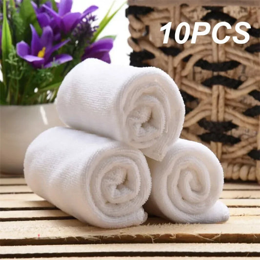 NONECN 10 Piece PremiumQuality UltraAbsorbent Microfiber Facial Towels Set Deluxe