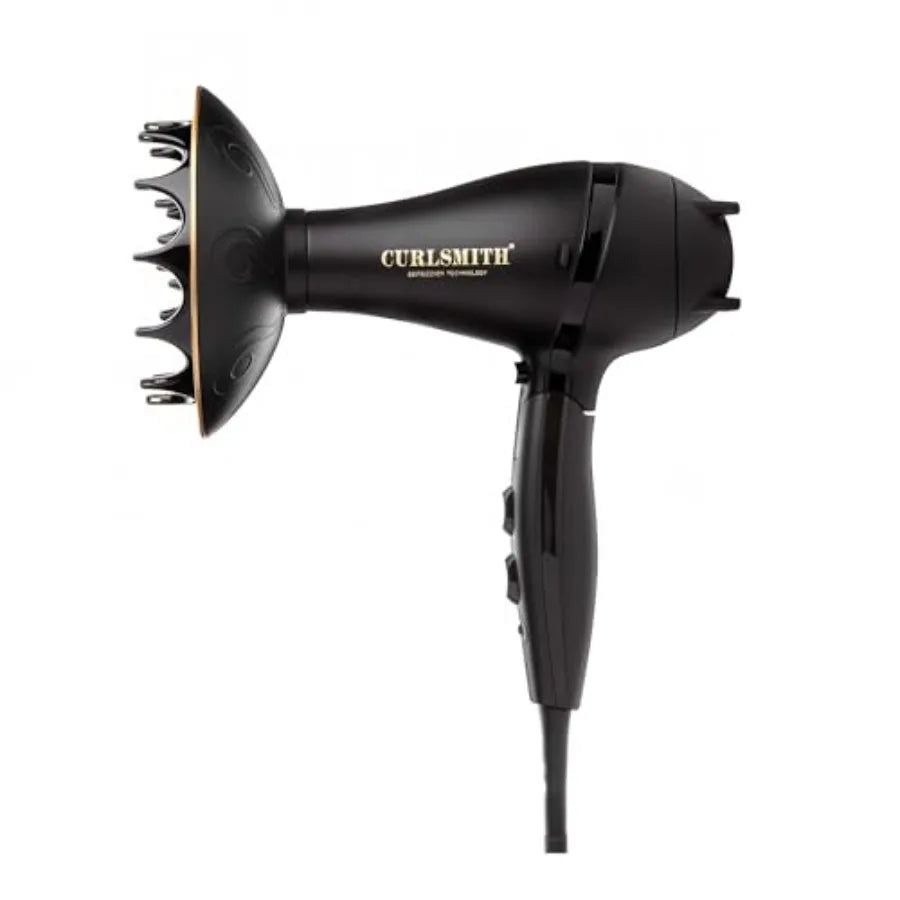 TLX Defrizzion Travel Hair Dryer With Diffuser For Curly Hair