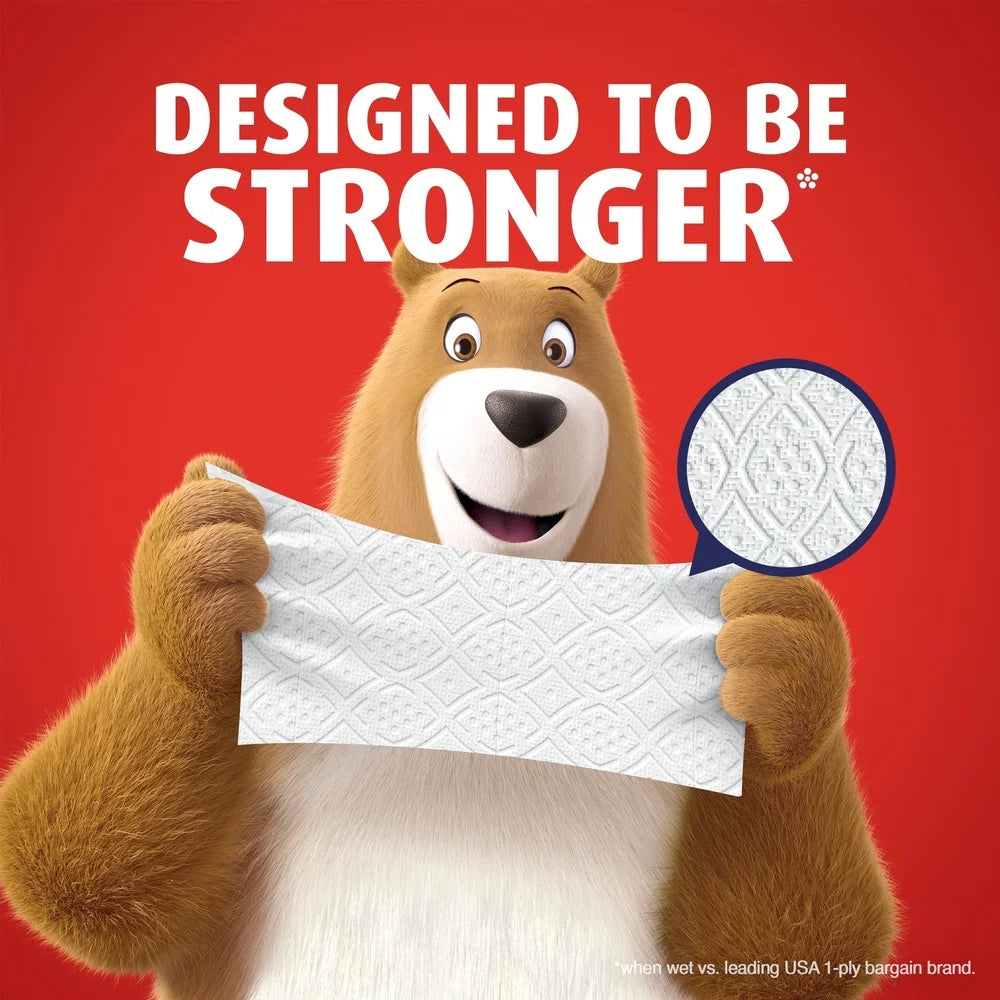 UltraStrong TwoPly ToiletTissue SixMegaRolls Unscented SepticSafe Perforated DiamondWeave Texture