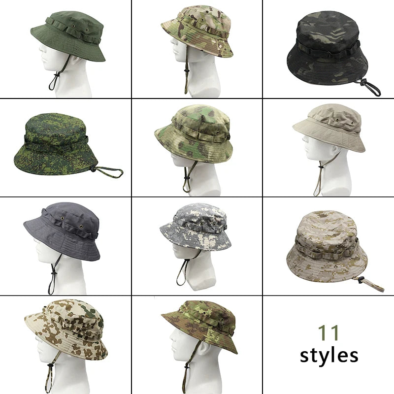 CN Guangdong Unisex Panama Bucket Hat Sun Protection