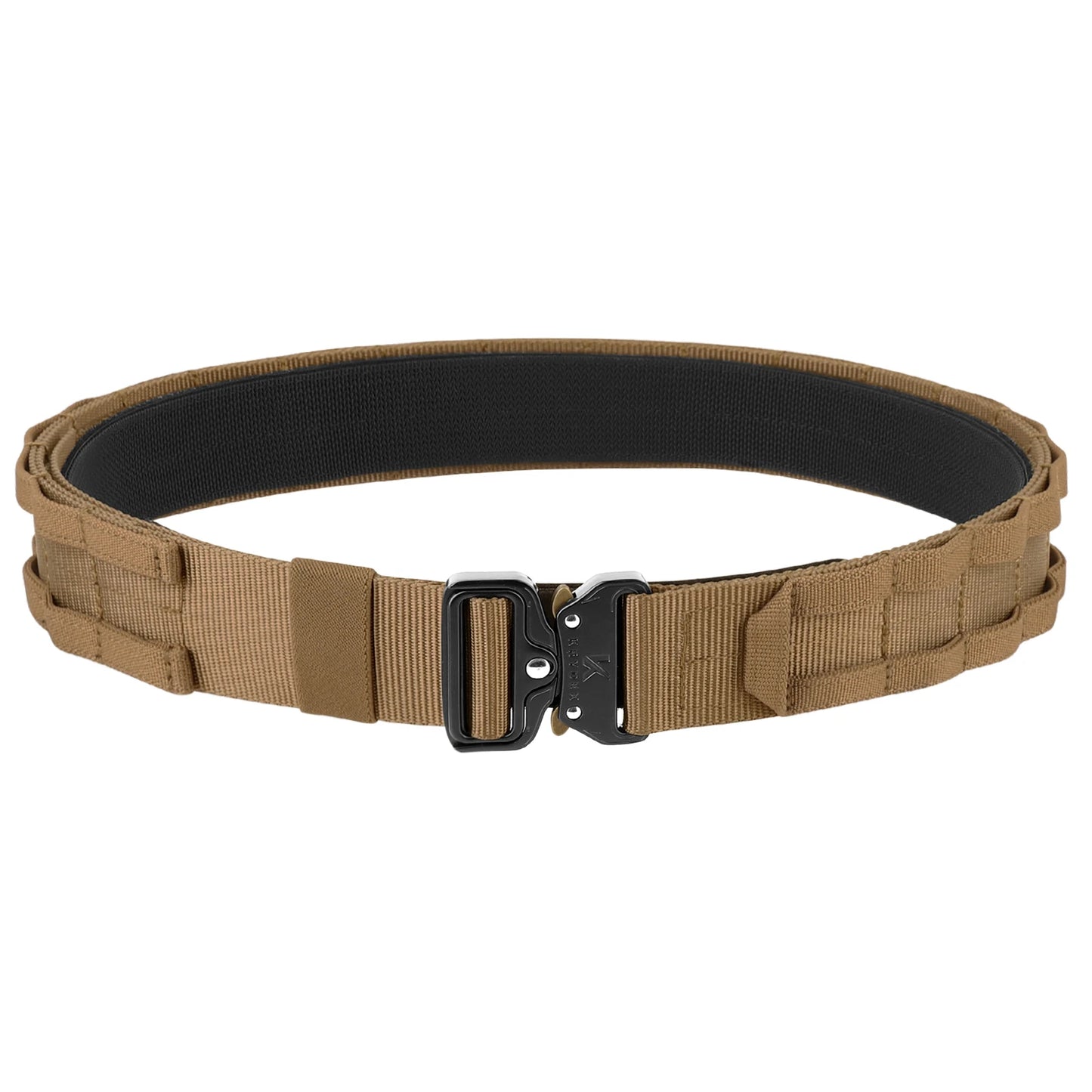 KRYDEX Tactical Rigger MOLLE Belt Heavy Duty Quick Release Buckle