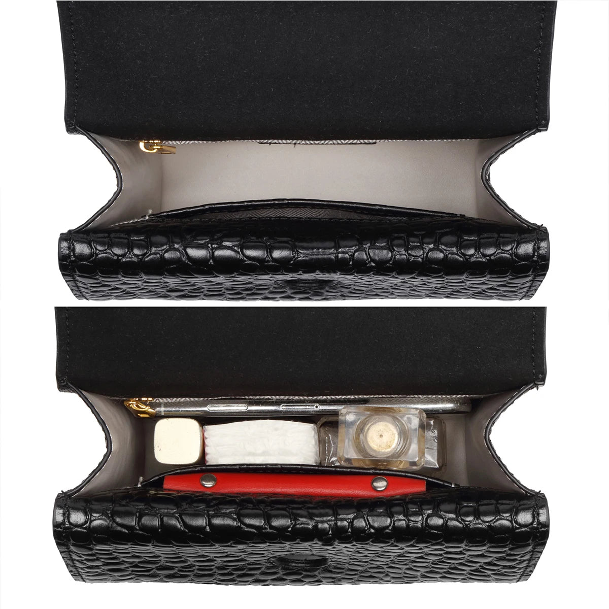 CN Guangdong Genuine Leather Chain Crossbody Bag for Women
