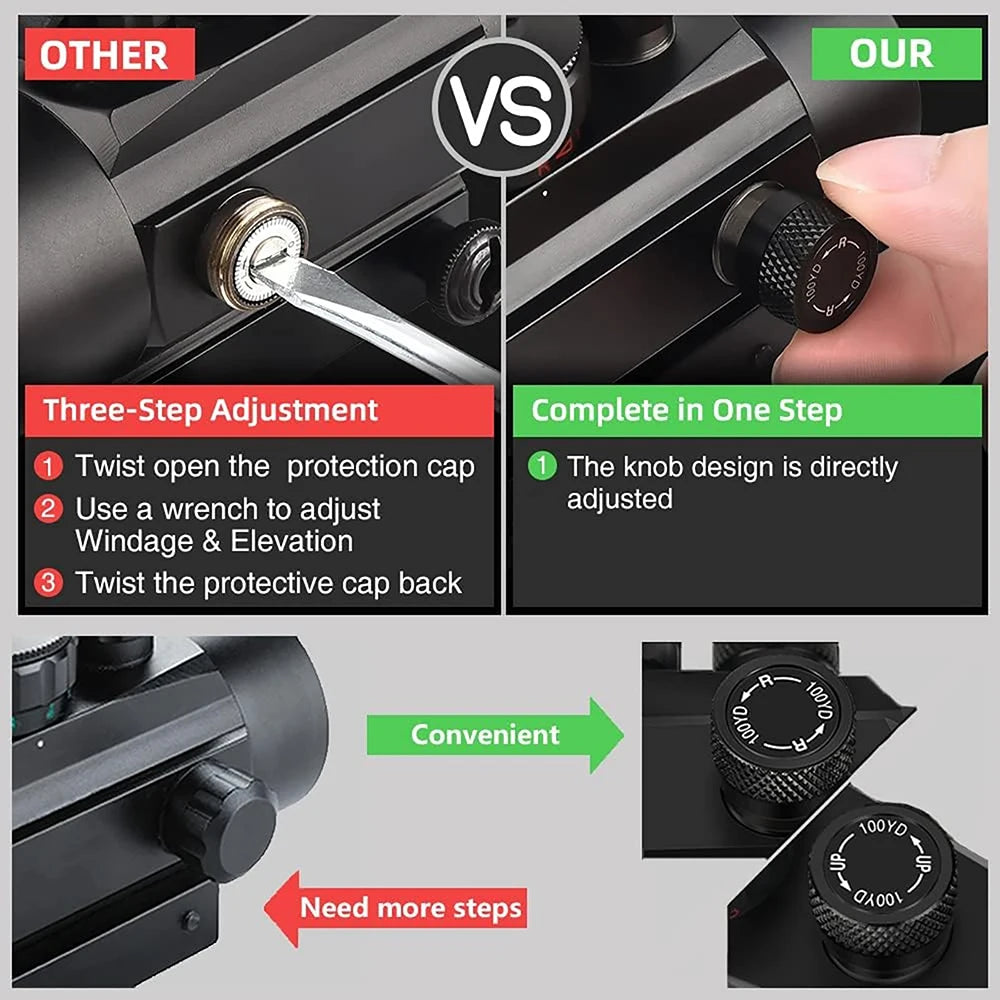 Bestsight Rifle Dot Scope For Hunting And Tactical Use