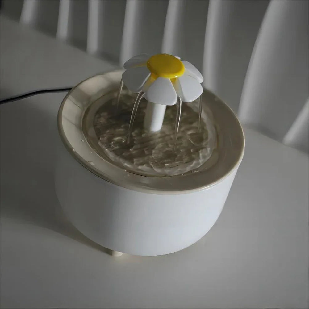 Shunmaii Mute Automatic Cat Water Fountain With USB Filter
