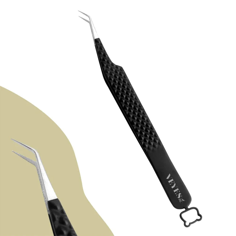 VEYES N1 Fiber Lash Tweezers Stainless Steel Professional