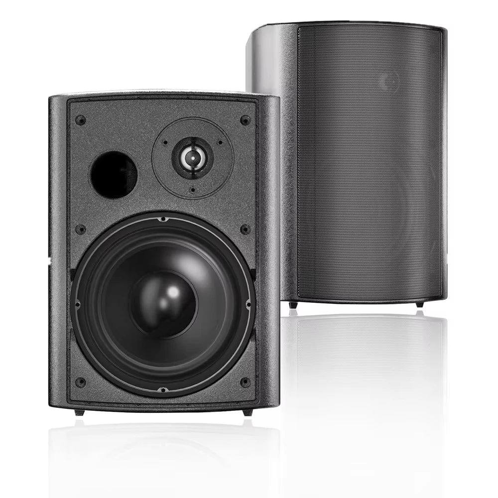 Herdio 400W Indoor Outdoor Bluetooth Wall Mount Speakers 2 Pack