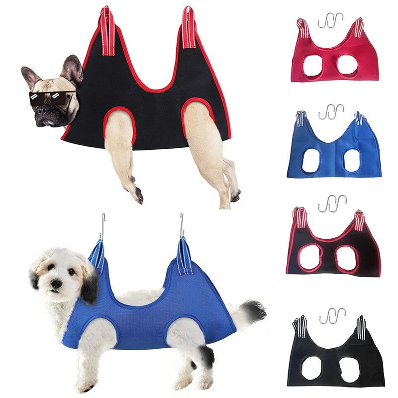 Pet Grooming Hammock For Cats And Dogs Restraint Bag