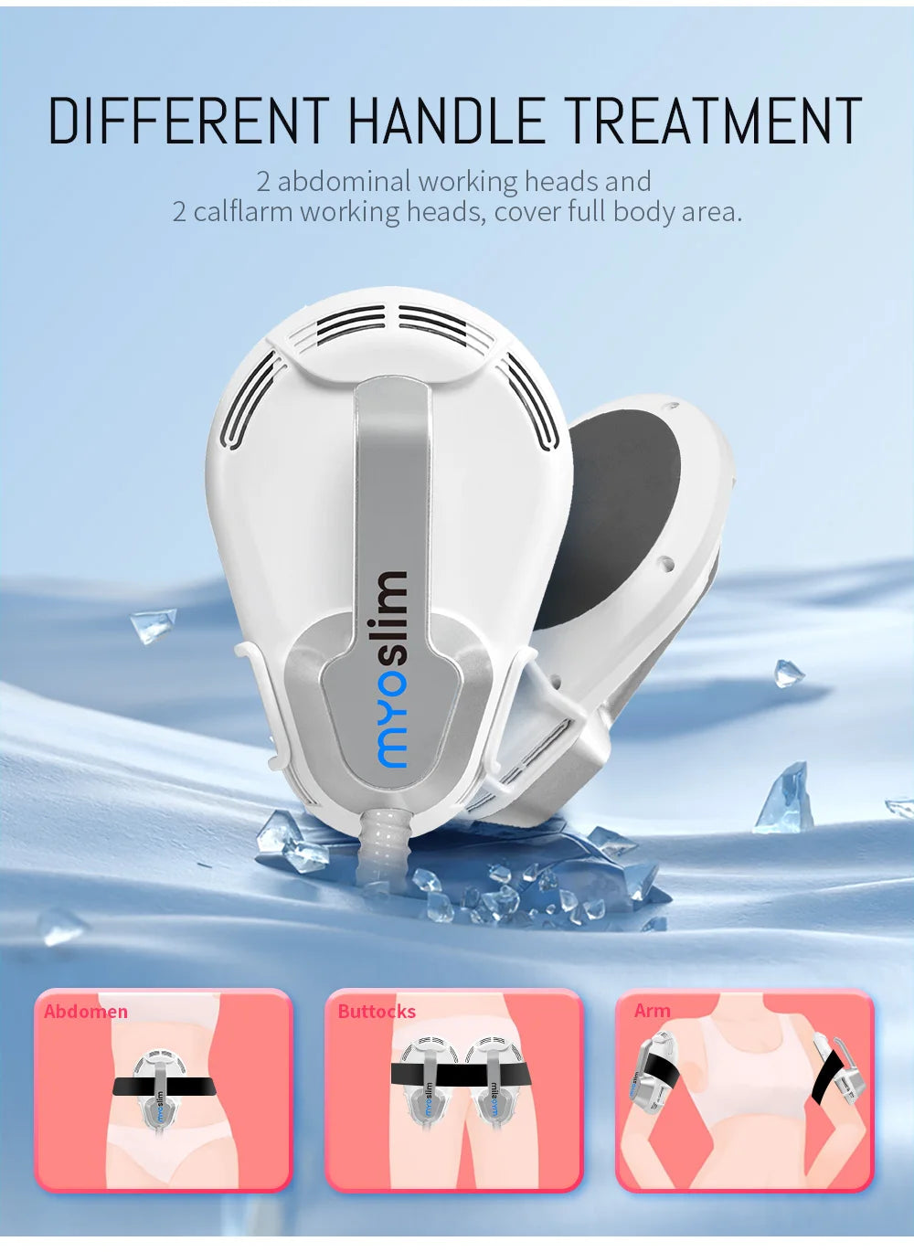 Myoslim RF Body Shaping Machine Fat Burning Muscle Stimulation