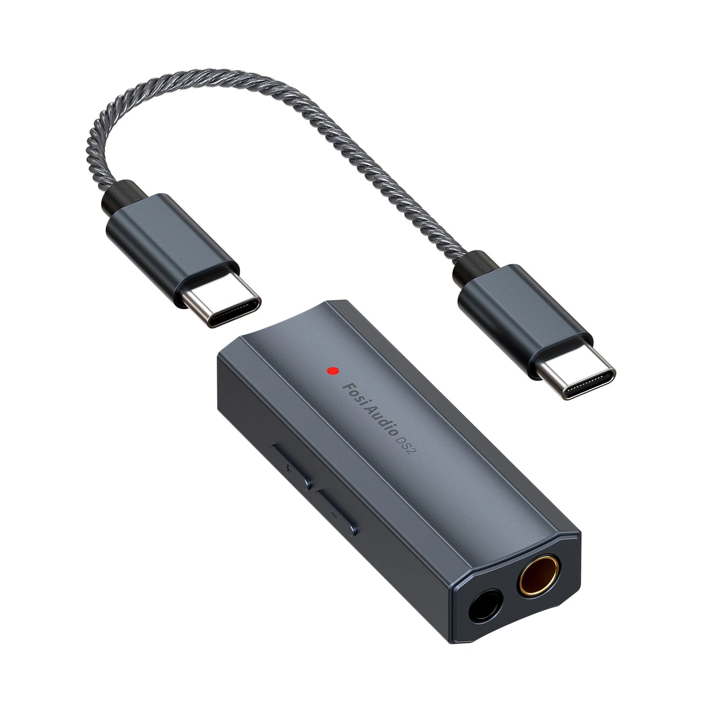 Fosi Audio DS2 Mini USB DAC Dongle Headphone Amplifier DSD Decoder 32Bit 384kHz Balanced 3.5mm 4.4mm