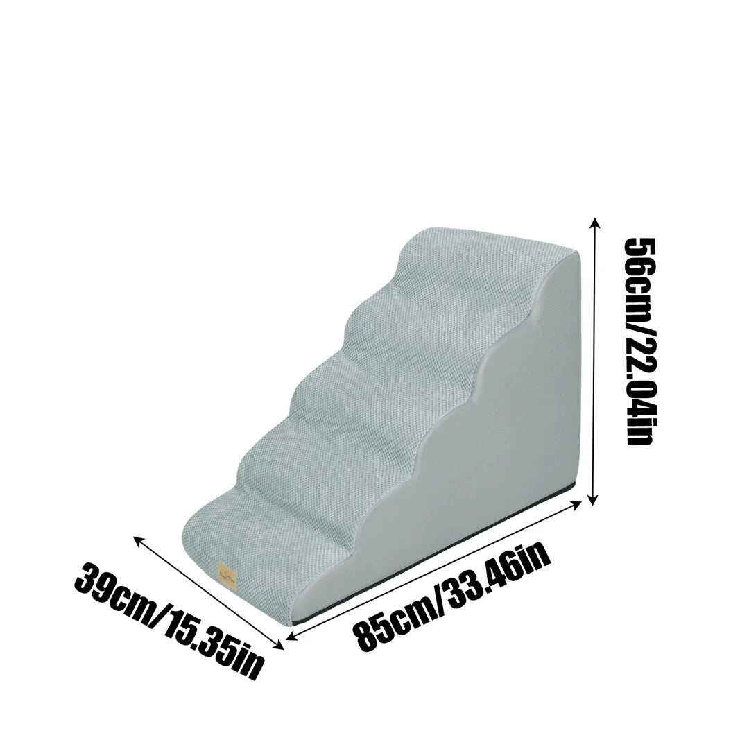 NONEDog High Density Foam Dog Steps For High Beds Sofas