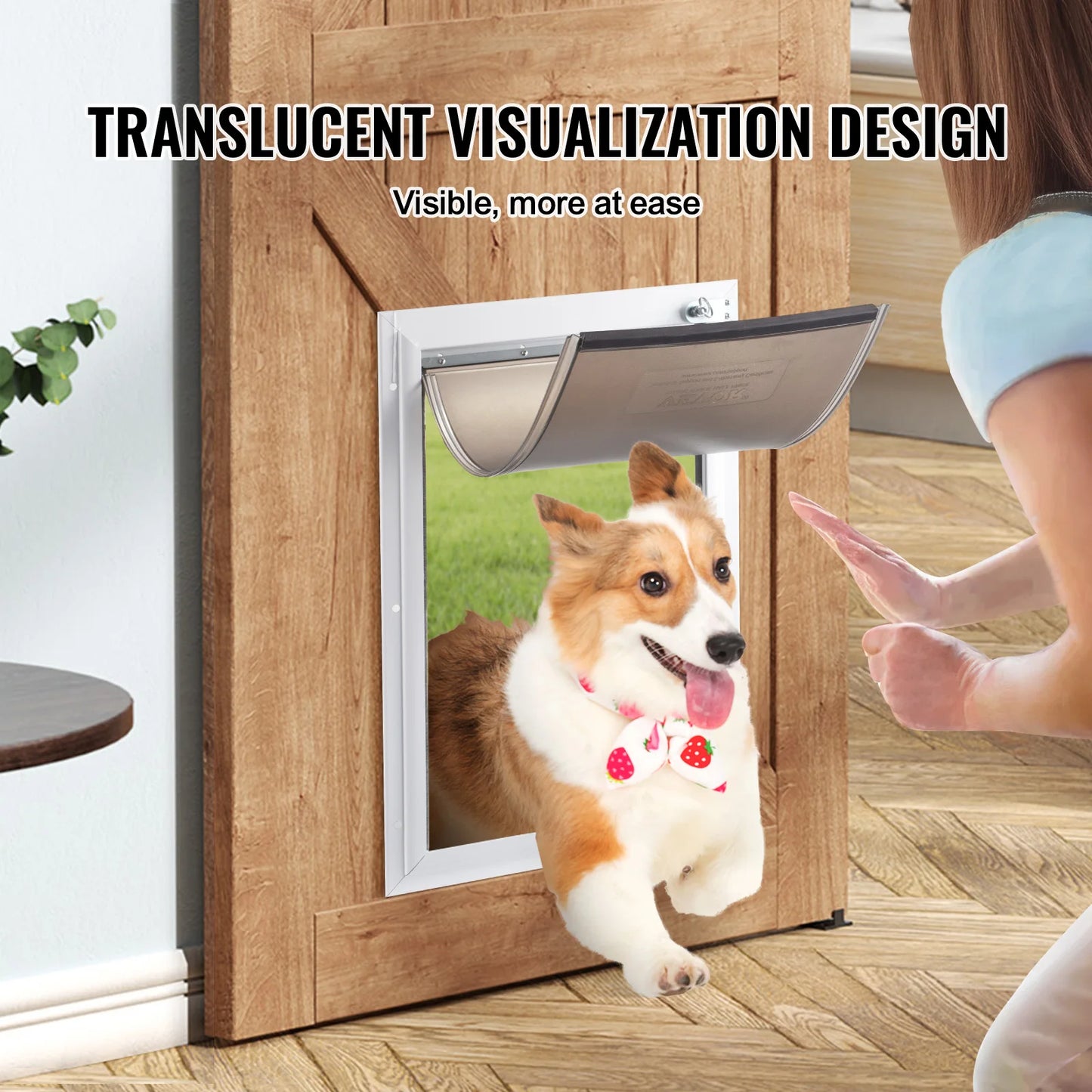 NONEDog Door Pet Door Replacement Flap Magnetic Weatherproof PVC