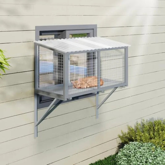 Creating a Catio Paradise: Integrating Outdoor Cat Enclosures Window Perches and Wall Furniture for the Ultimate Cat Patio Expe