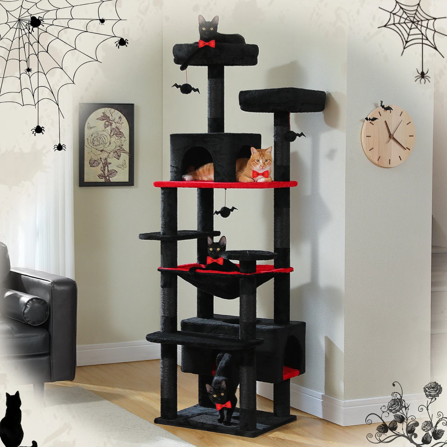 PAWZ Road Cat Tree and Tower with Sisal Scratching Posts