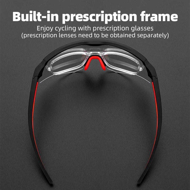 ROCKBROS Cycling Glasses Photochromic Polarized Lenses UV400 Protection Eyewear Elite