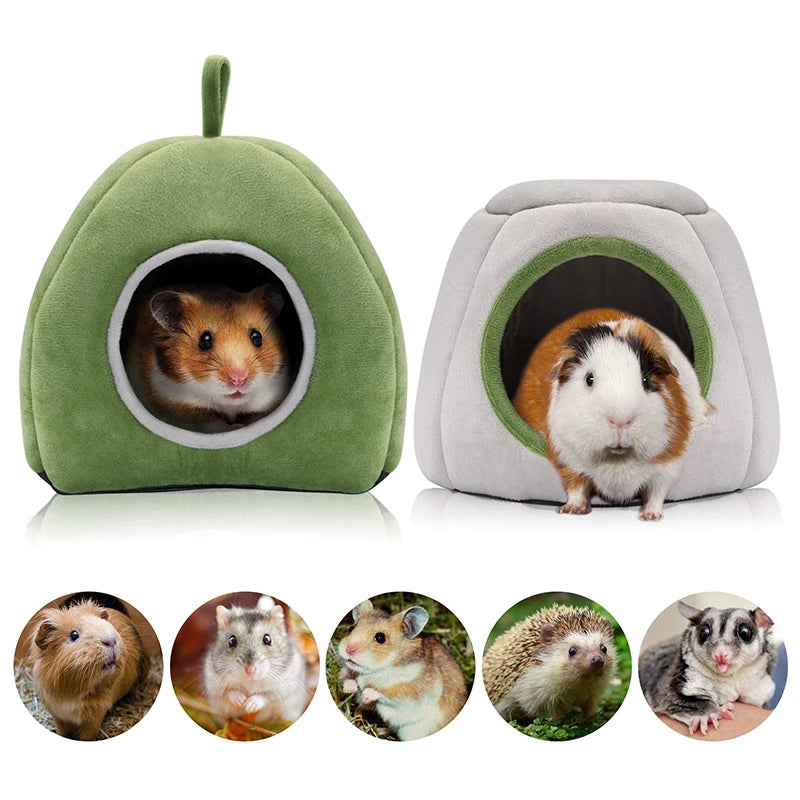 NONECN Hamster House Bedding For Small Animals Warm Nest Bed