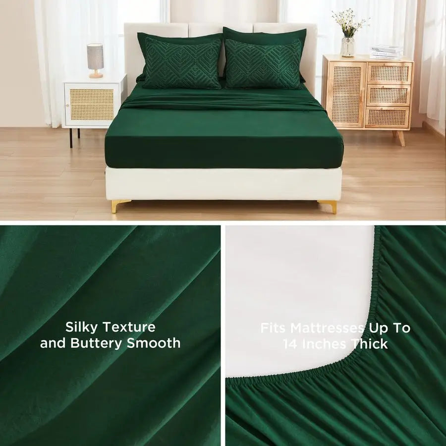 Bed In A Bag 7 Piece Boho Comforter Set Quilt