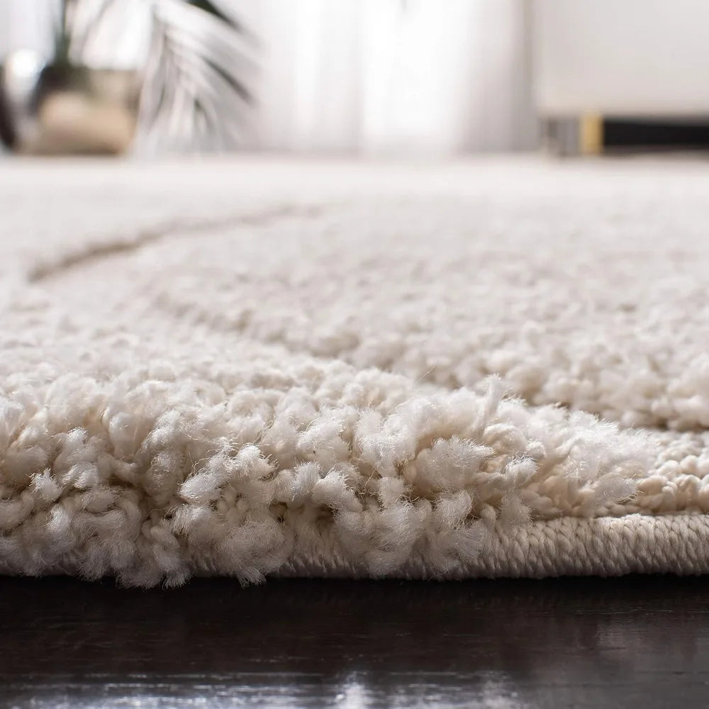 Heart Pattern Non Shedding Easy Care Machine Made Area Rug For High Traffic Living Rooms