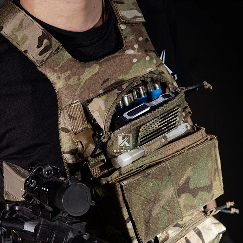 KRYDEX Tactical Admin Pouch MOLLE Belt Pouch Storage Organizer