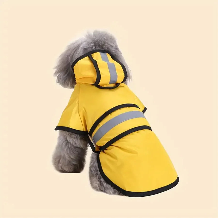 Adjustable Waterproof Windproof Dog Raincoat For Outdoor Pets