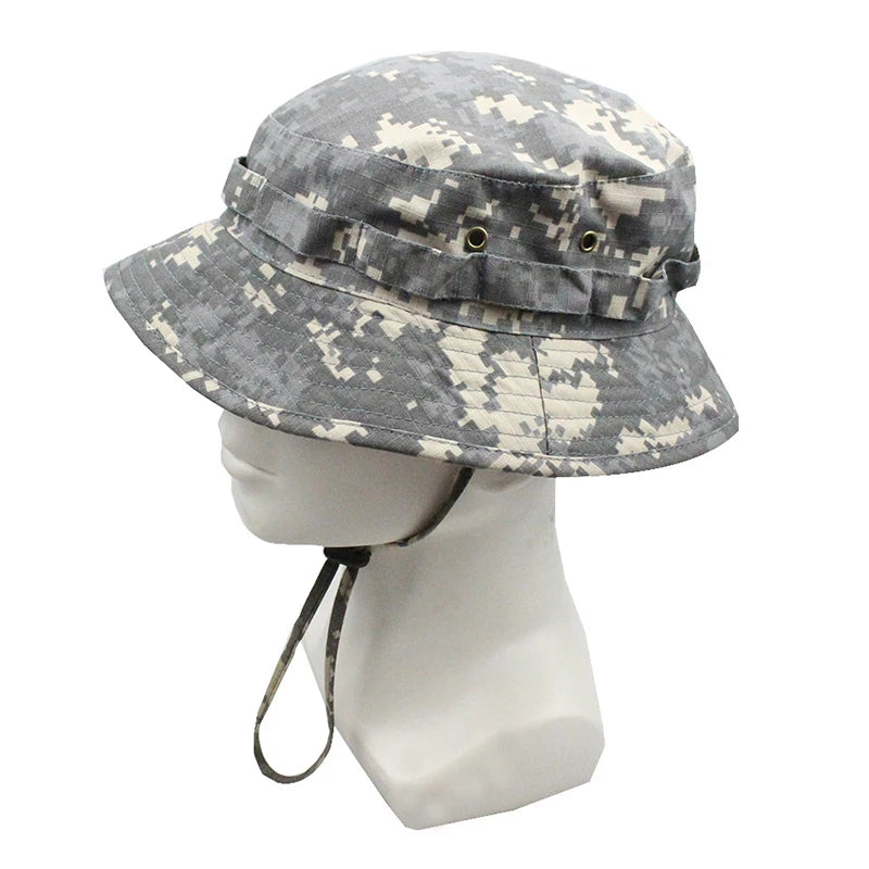 CN Guangdong Unisex Panama Bucket Hat Sun Protection