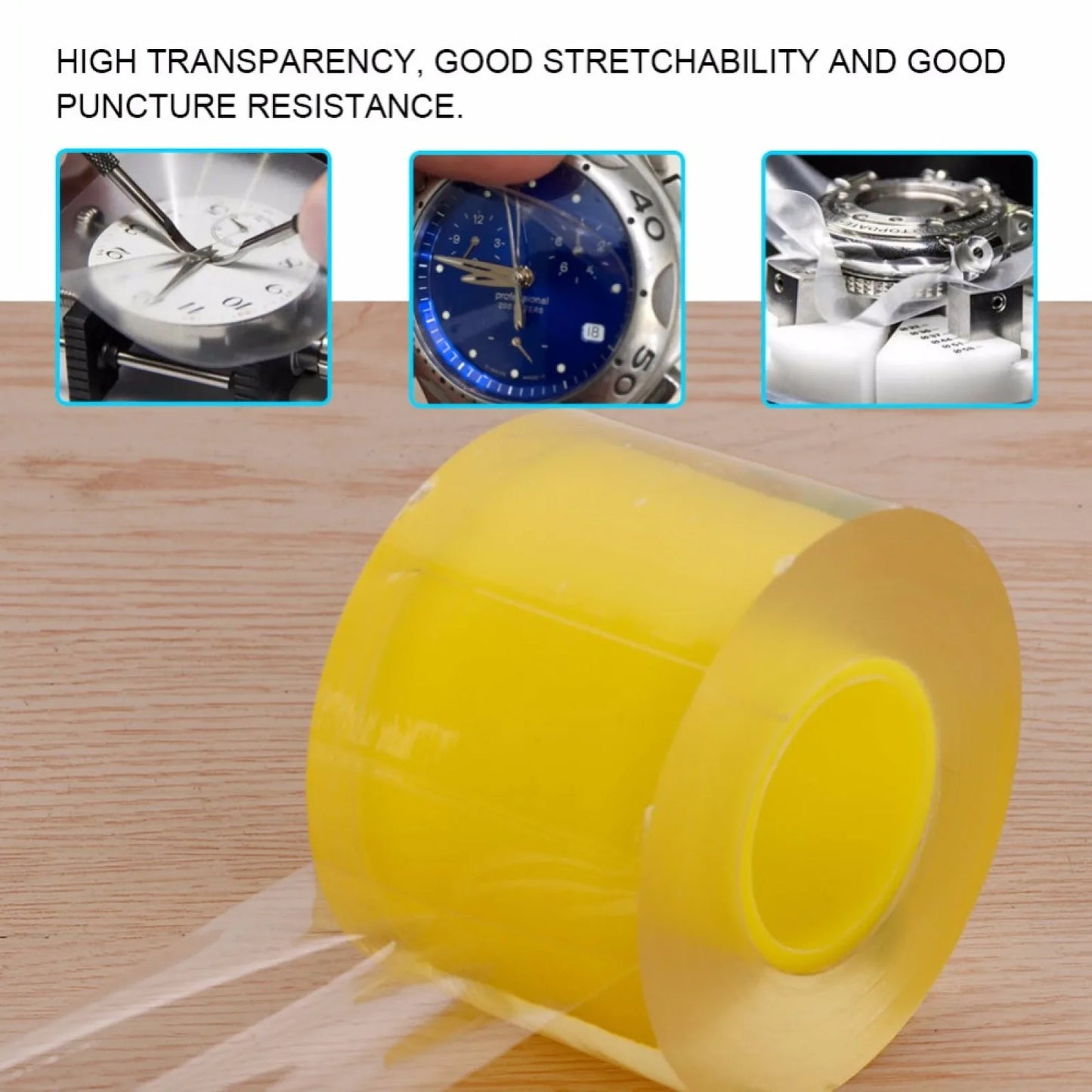 Anti Static Jewelry Protective Film Transparent For Watches And Necklaces