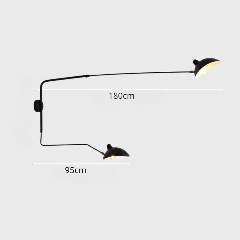 Mouille Nordic Spider Ceiling Lamp LED Iron For Home Decor Modern Living Room Ideas