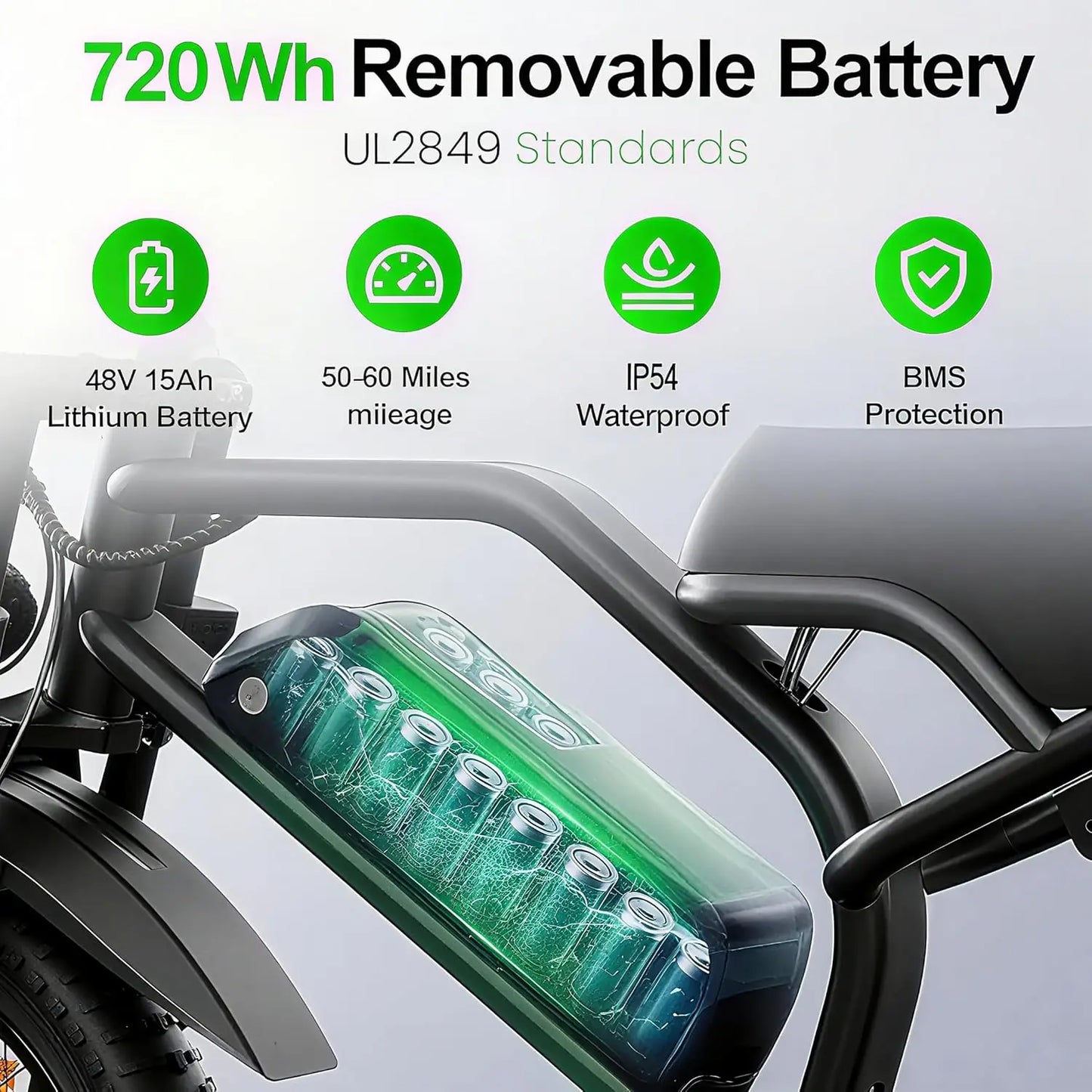 EILLEO SPACEWALK Electric Bike 750W Motor Full Suspension 3 Modes