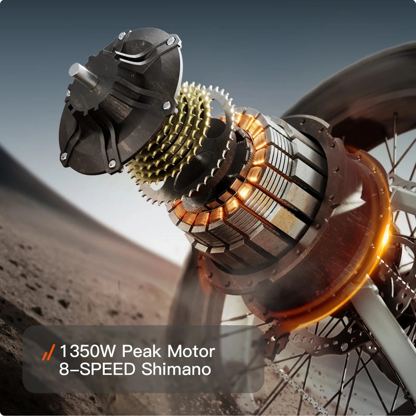 PUCKIPUPPY Labrador Pro Electric Mountain Bike 1350W 48V 20Ah