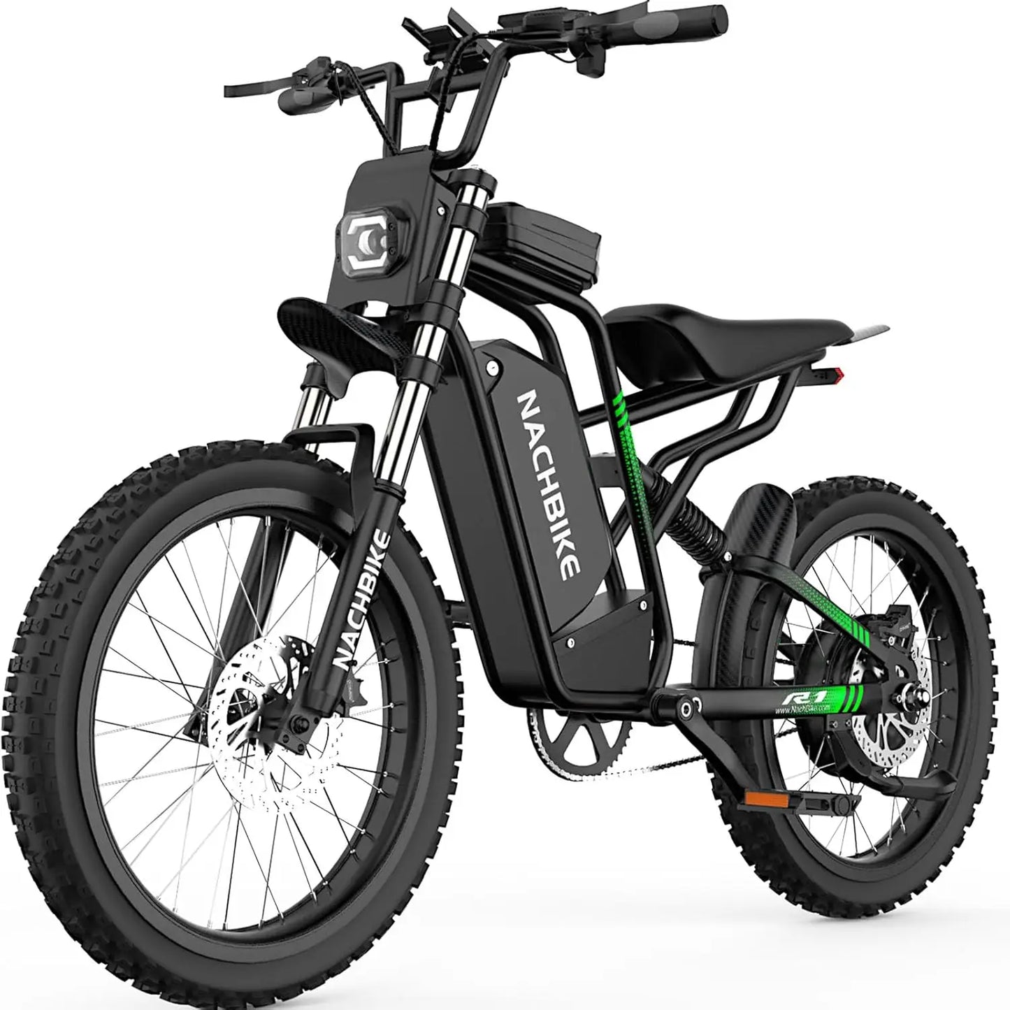 R1 Electric Dirt Bike Peak 4000W Brushless Motor 60V 25Ah