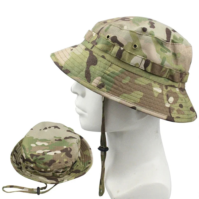 CN Guangdong Unisex Panama Bucket Hat Sun Protection
