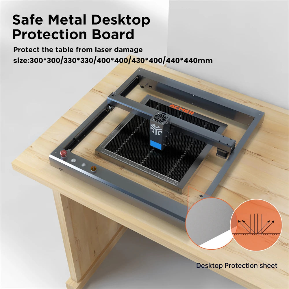 ACMER Honeycomb Cutting Table for CO2 and Diode Laser Engraver